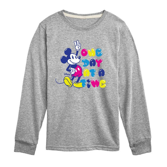 Boys' - Disney - One Day At A Time Long Sleeve Graphic T-Shirt