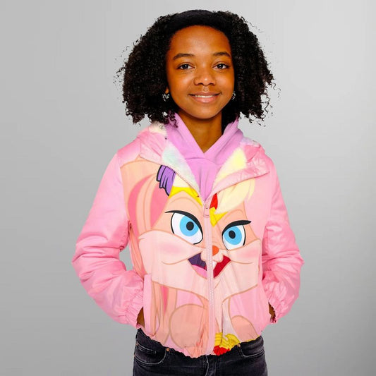 Members Only Girl Midweight With Fur Lining Jacket