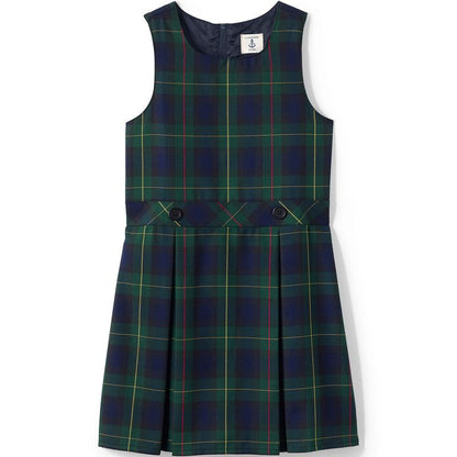 Lands' End Kids Uniform Plaid Jumper