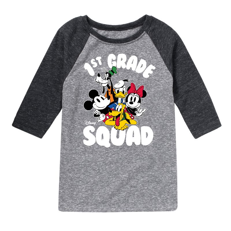 Boys' - Disney - 1st Grade Squad Raglan Graphic T-Shirt