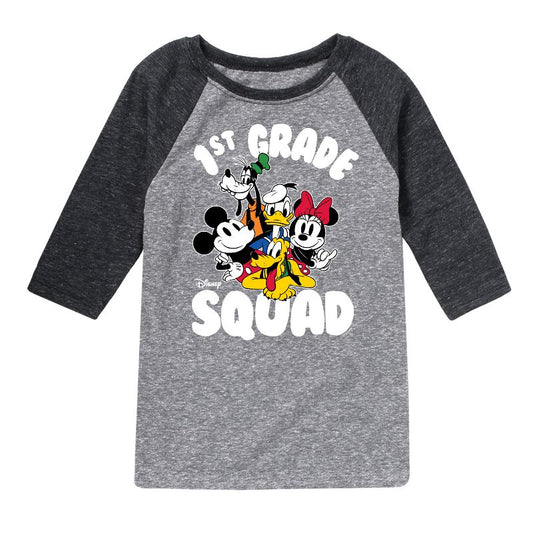 Boys' - Disney - 1st Grade Squad Raglan Graphic T-Shirt