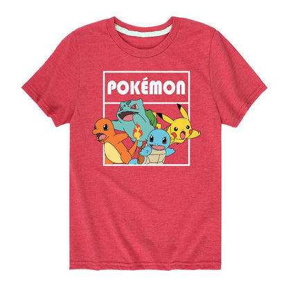 تي شيرت جرافيكي بأكمام قصيرة لفريق بوكيمون للأولاد