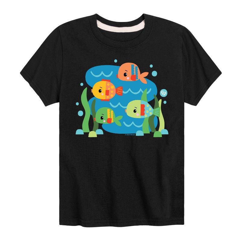 تي شيرت فيشر برايس للأولاد بأكمام قصيرة ورسومات جرافيكية