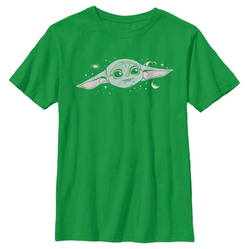 Boy's Star Wars: The Mandalorian Daydreaming Child T-Shirt