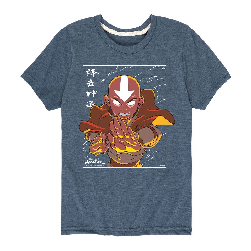 Boys' - Avatar: The Last Airbender - Avatar State Aang Short Sleeve Graphic T-Shirt