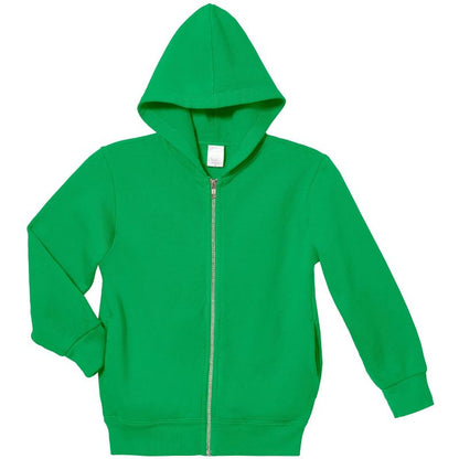 City Threads 100% Cotton Kids Unisex Soft Fleece Zip Hoodie with Inner Pockets - USA-Made (Part 2)