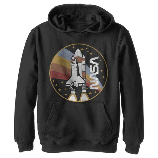 Boy's NASA Rainbow Launch Pull Over Hoodie