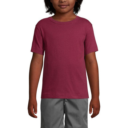 Lands' End School Uniform Kids Short Sleeve Essential T-shirt