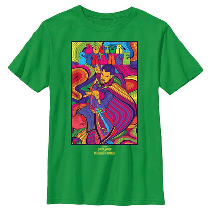 تي شيرت Marvel Doctor Strange في عالم الجنون المتعدد للأولاد