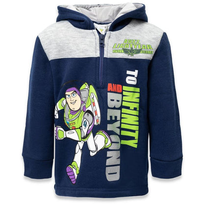 Disney Mickey Mouse Puppy Dog Pals Toy Story Cars Lion King Winnie the Pooh Monsters Inc. Fleece Half Zip Hoodie Toddler