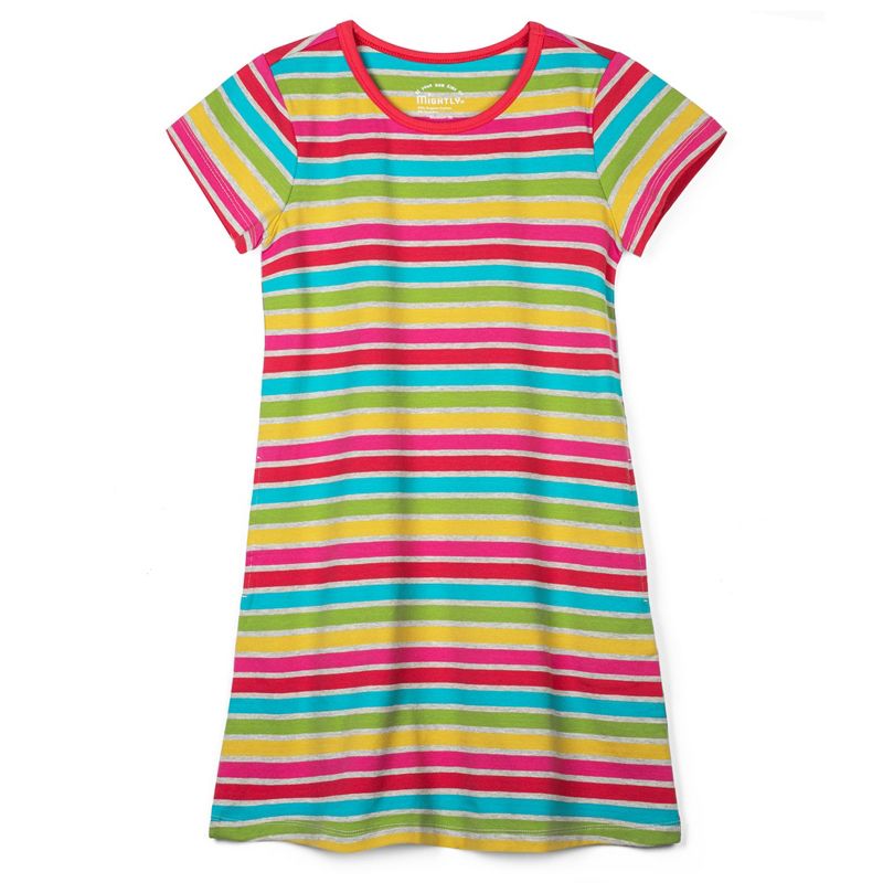 Mightly Girls Fair Trade Organic Cotton Short Sleeve T-Dress