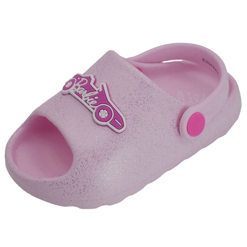 Barbie Toddler Girls' Cloud Slide Sandals