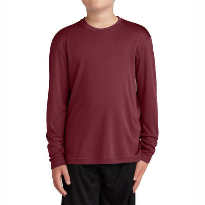 Mafoose Youth PosiCharge Long Sleeve Competitor Tee