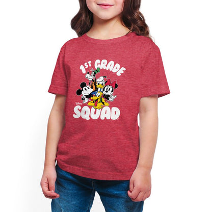 Boys' - Disney - 1st Grade Squad Short Sleeve Graphic T-Shirt