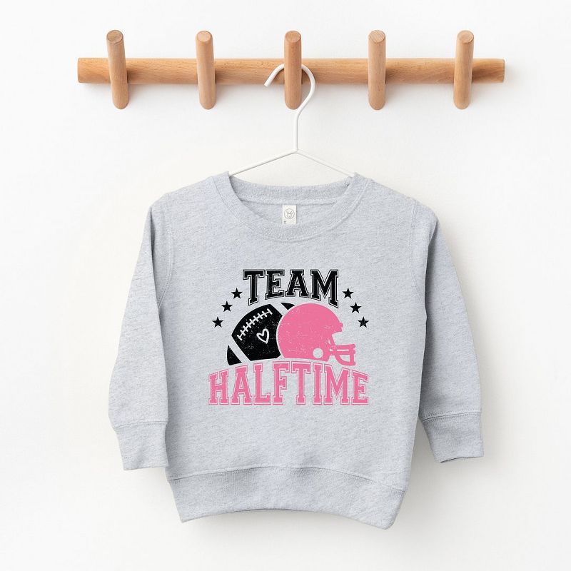 The Juniper Shop Team Halftime Distressed Toddler Graphic Sweatshirt
