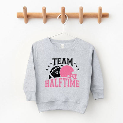 The Juniper Shop Team Halftime Distressed Toddler Graphic Sweatshirt