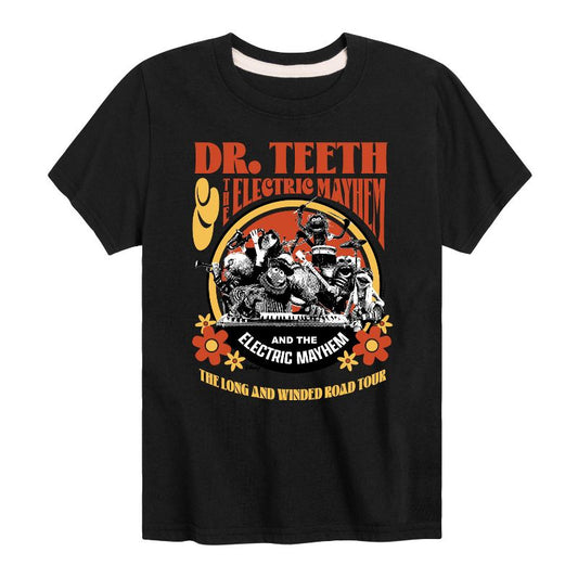 Boys' - Disney - Dr. Teeth: Long & Winded Tour Short Sleeve Graphic T-Shirt