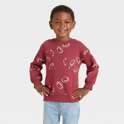 Toddler Boys' Fleece Crew Sweatshirt - Cat & Jack™
