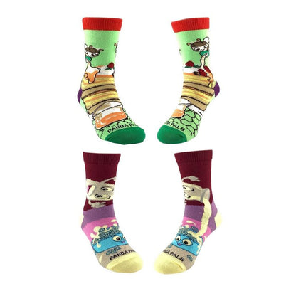 Breakfast Food Socks (Set of Two) - from the Sock Panda (Ages 3-7)