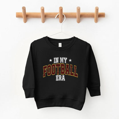 The Juniper Shop In My Football Era - Maroon Toddler Graphic Sweatshirt