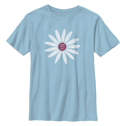 Boy's Lost Gods Daisy Flower Good Vibes Only T-Shirt