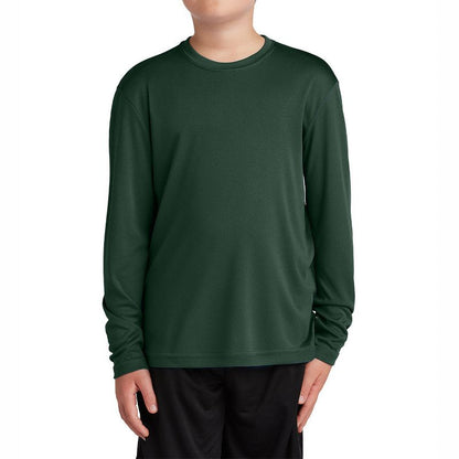 Mafoose Youth PosiCharge Long Sleeve Competitor Tee