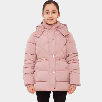 Rokka&Rolla Girls' Quilted Coat Puffer Jacket