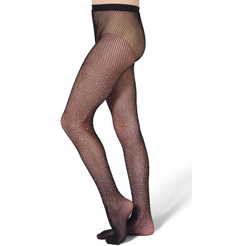 Capezio Girl's All-Over Rhinestone Tight - Child