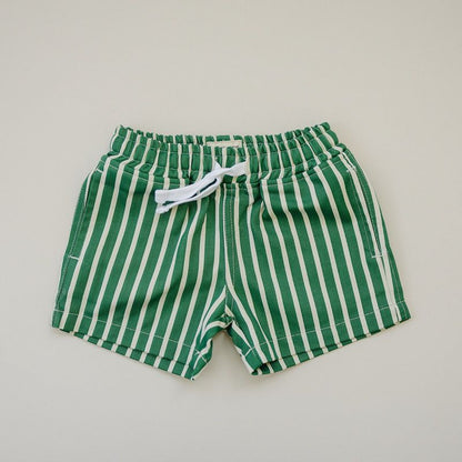 Kids Cabana Striped Shorts - Olive + Scout x Julie Sousa