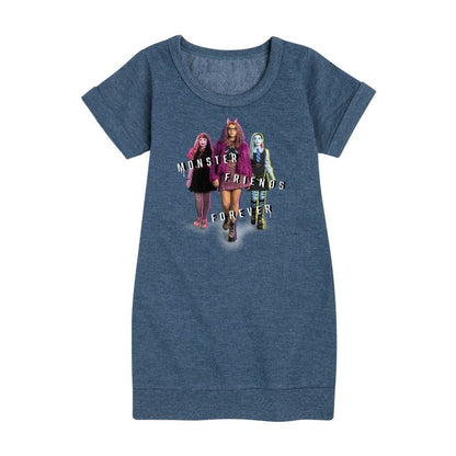 فستان من الصوف بأكمام قصيرة من Monster High - Monster Friends Forever - للبنات