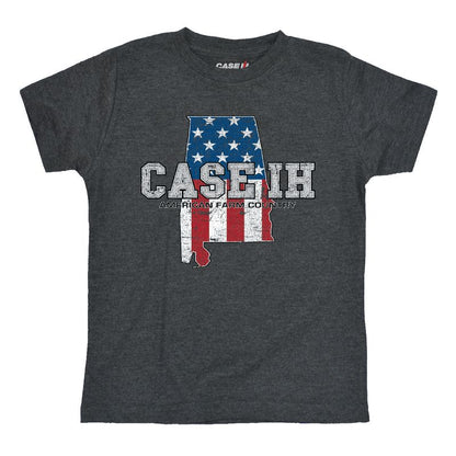 Boys' - Case IH - Country Patriotic Al Short Sleeve Graphic T-Shirt