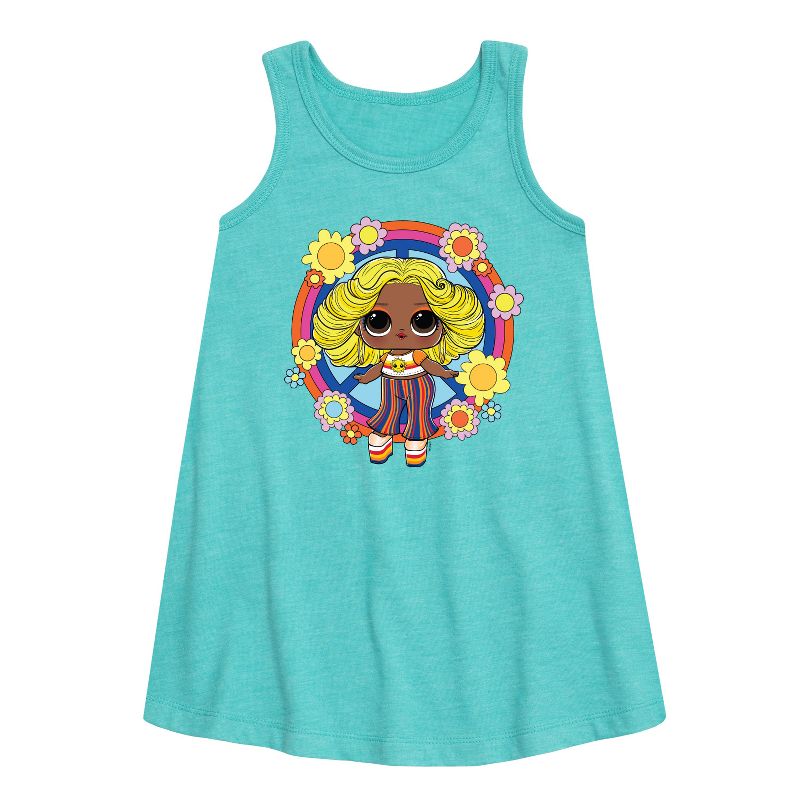 فستان بناتي بدون أكمام بتصميم دمية فري سبيريت من مفاجأة لول!