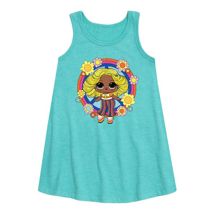 فستان بناتي بدون أكمام بتصميم دمية فري سبيريت من مفاجأة لول!