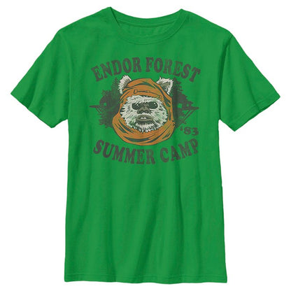 Boy's Star Wars Ewok Summer Camp T-Shirt