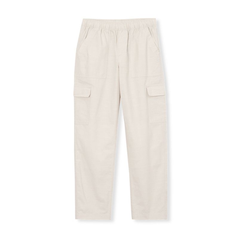 Lands' End Kids Woven Pull On Utility Cargo Pants