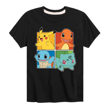 تي شيرت بوكيمون سكويرز بأكمام قصيرة للأولاد