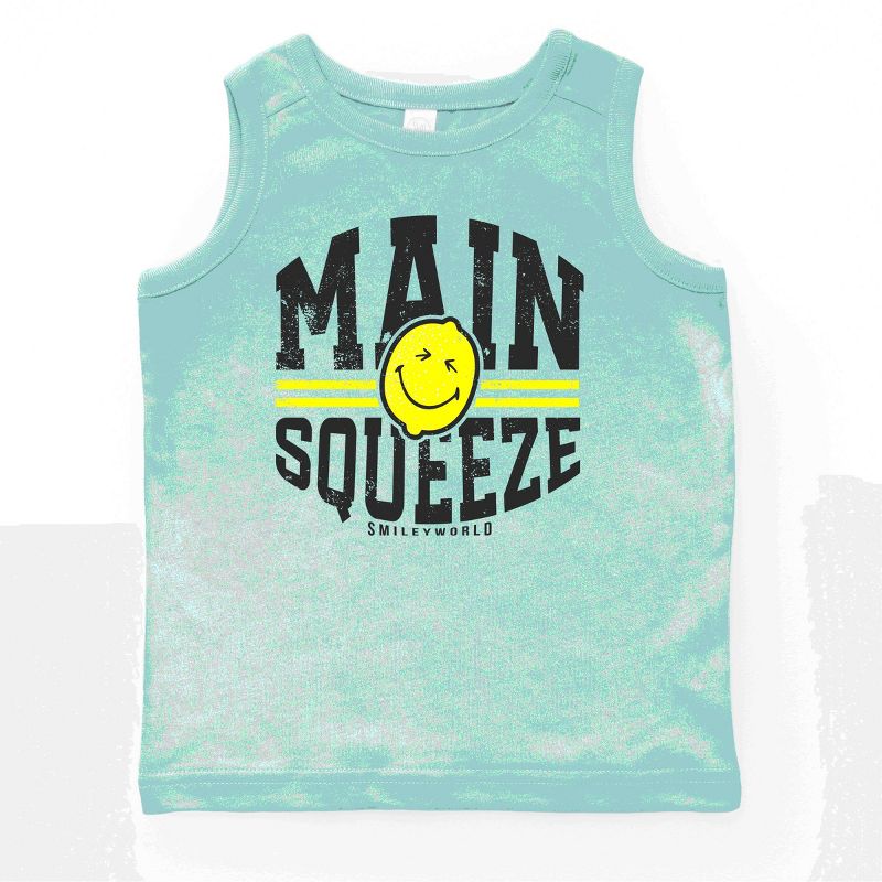 بلوزة شبابية بدون أكمام من ماركة The Juniper Shop SmileyWorld Main Squeeze Lemon