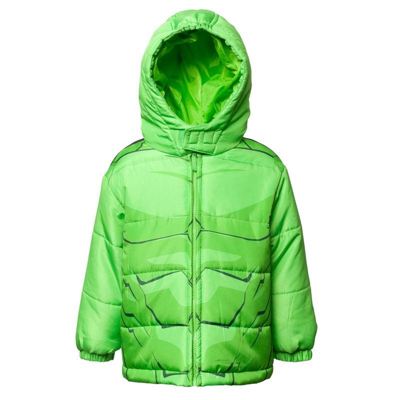 Marvel Zip Up Cosplay Winter Coat Puffer Jacket