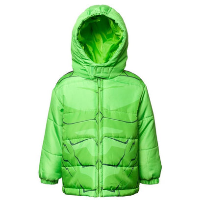 Marvel Zip Up Cosplay Winter Coat Puffer Jacket