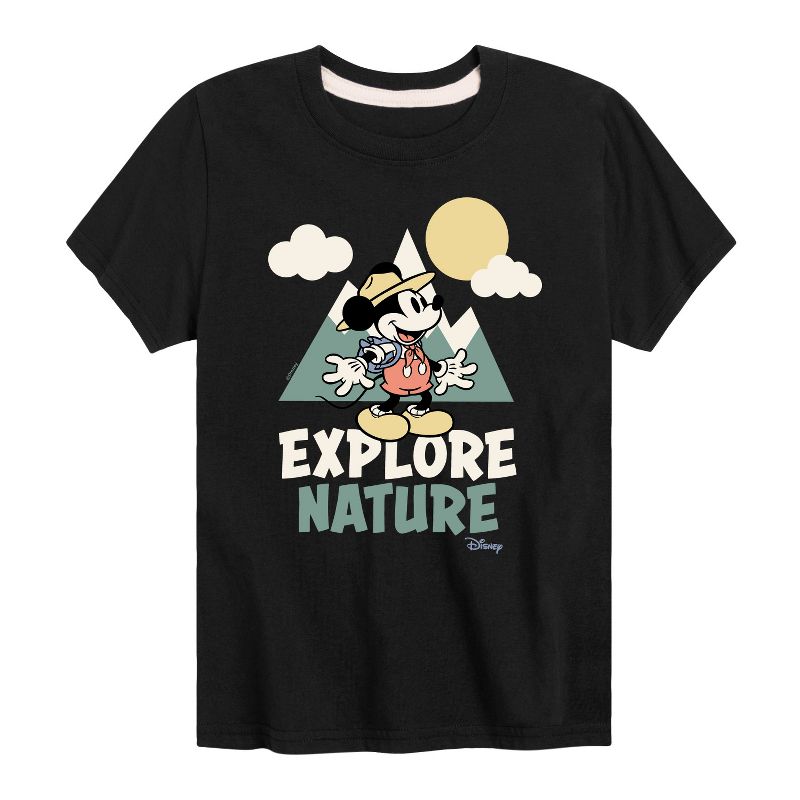Boys' - Disney - Mickey Mouse Short Sleeve Graphic T-Shirt