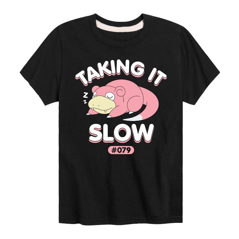 تي شيرت جرافيكي بأكمام قصيرة مطبوع عليه "بوكيمون" للأولاد