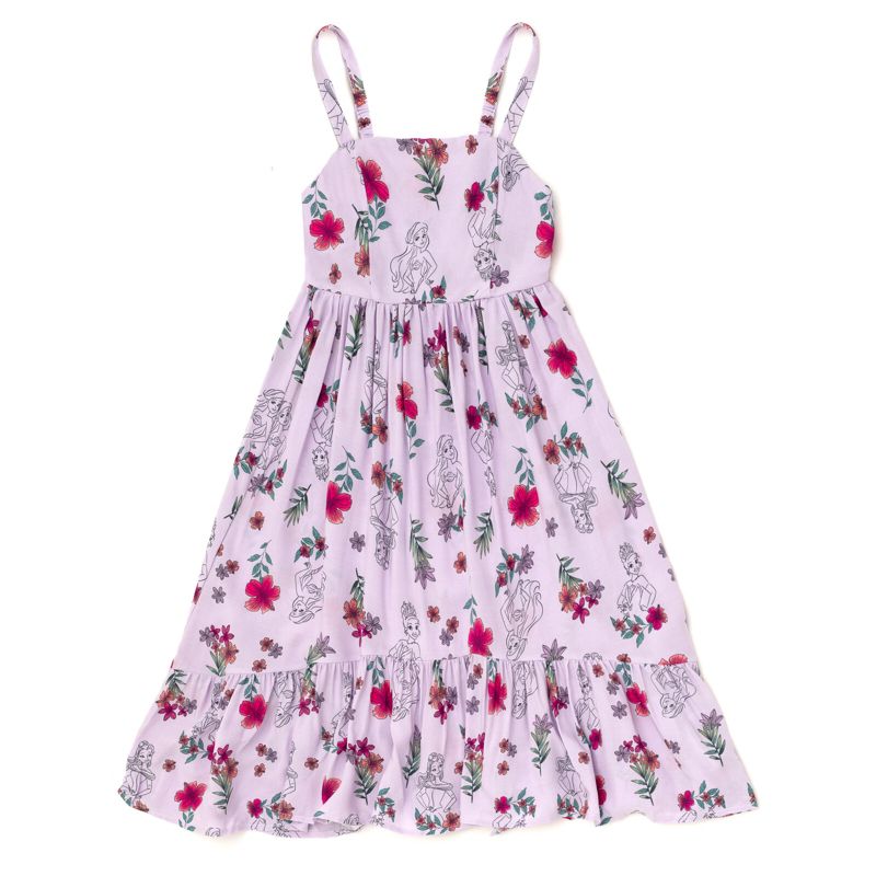 Disney Girls Smocked Maxi Dress Little Kid to Big Kid