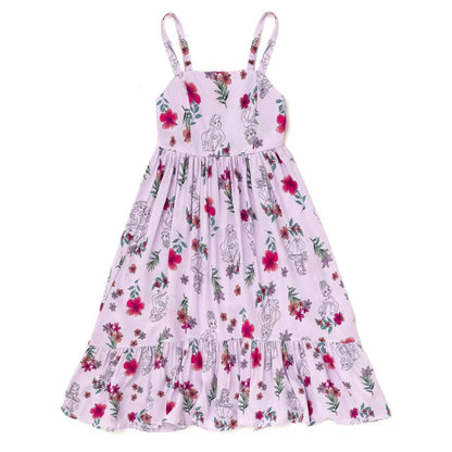 Disney Girls Smocked Maxi Dress Little Kid to Big Kid