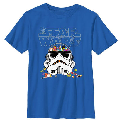 Boy's Star Wars Stormtrooper Basket T-Shirt