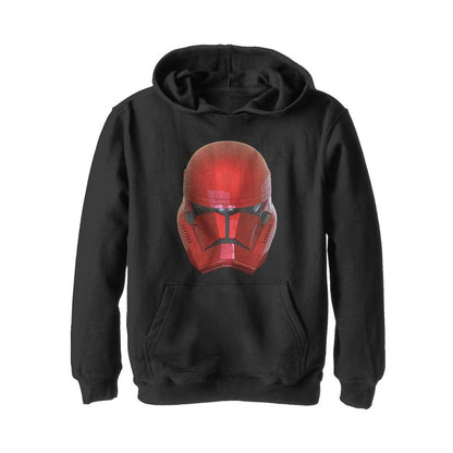 Boy's Star Wars: The Rise of Skywalker Sith Trooper Helmet Pull Over Hoodie