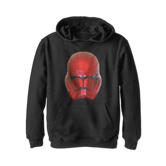 Boy's Star Wars: The Rise of Skywalker Sith Trooper Helmet Pull Over Hoodie