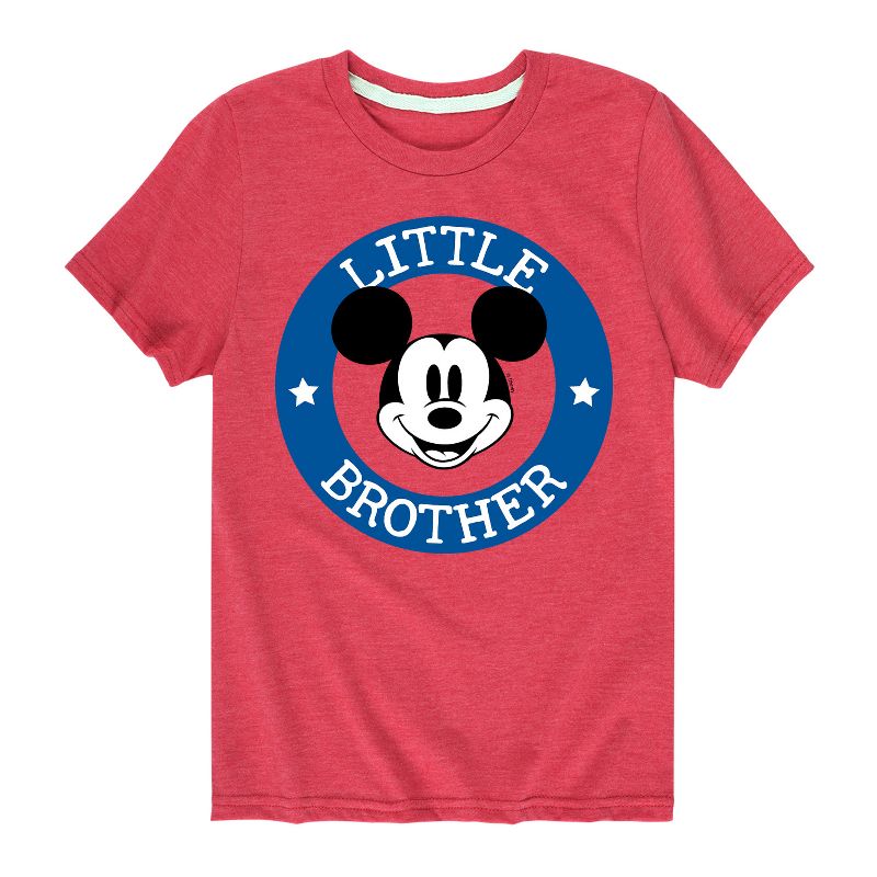Boys' - Disney - Mickey Little Brother Short Sleeve Graphic T-Shirt