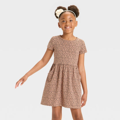 فستان بناتي بأكمام قصيرة - Cat &amp; Jack™