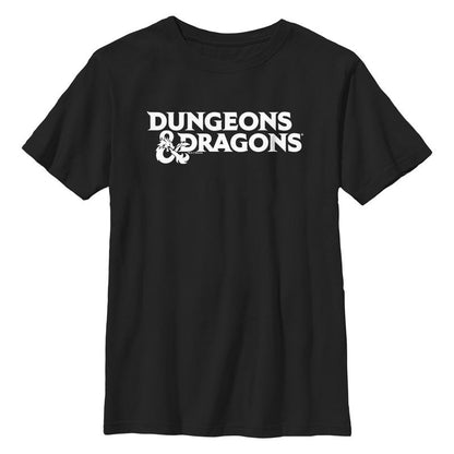 تي شيرت بشعار كلاسيكي من Dungeons &amp; Dragons للأولاد