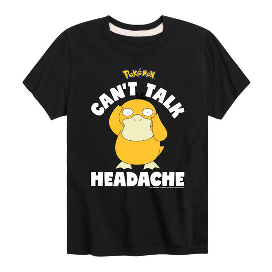 Boys' - Pokémon - Psyduck Headache Short Sleeve Graphic T-Shirt
